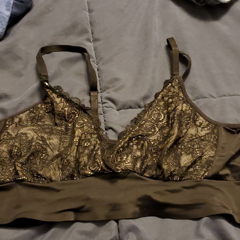 Ruby Ribbon Second Skin lace bra